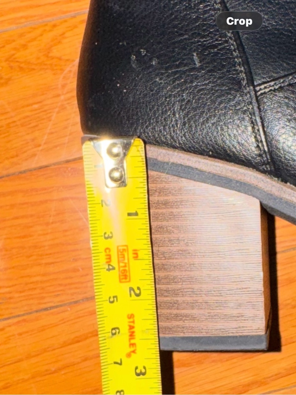 Sonoma Black Mid-Calf Block Heel Women's Boots - Picture 10 of 15
